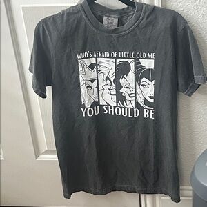 Disney Villains Charcoal Tee for Men
